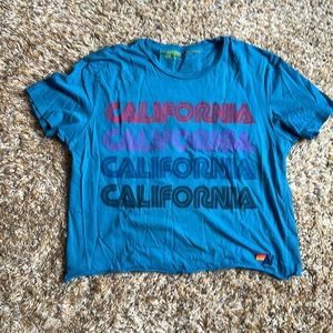 Aviator Nation Blue California T-shirt